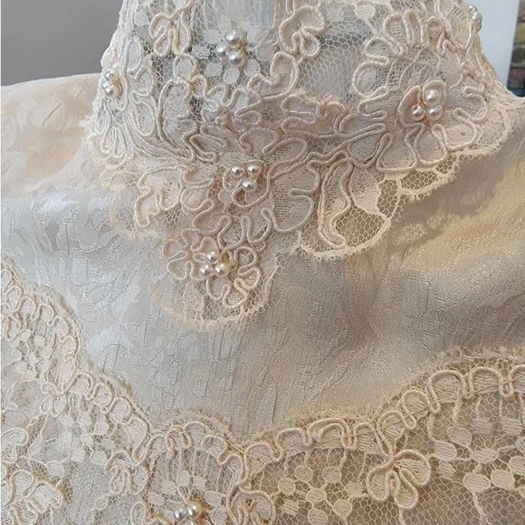 Vintage Rina Đi Montella 2 pc silk suit - Picture 7 of 8